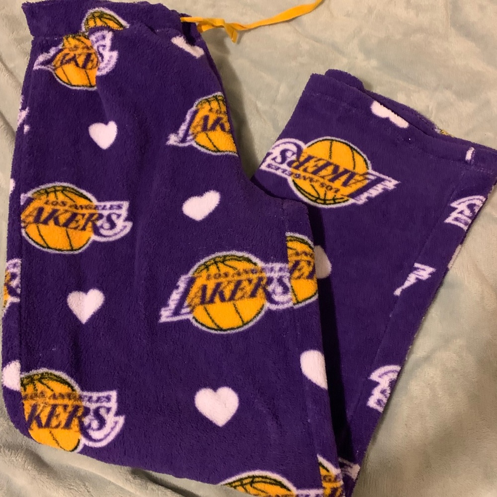 LA Lakers  PJ pants 💜💛